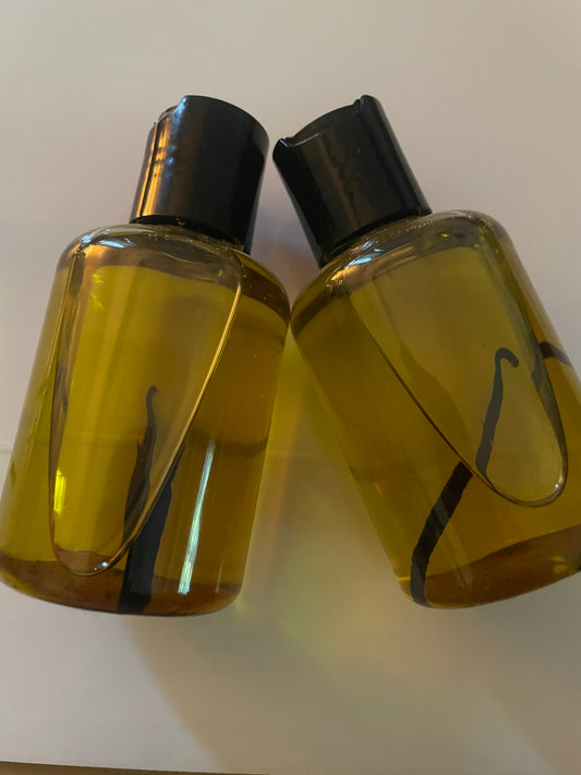 Madagascar Vanilla Bean Soothing Oil - 4 oz.